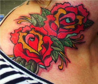 rose tattoo, tattoos