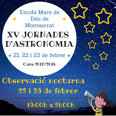 XV Jornades d'Astronomia