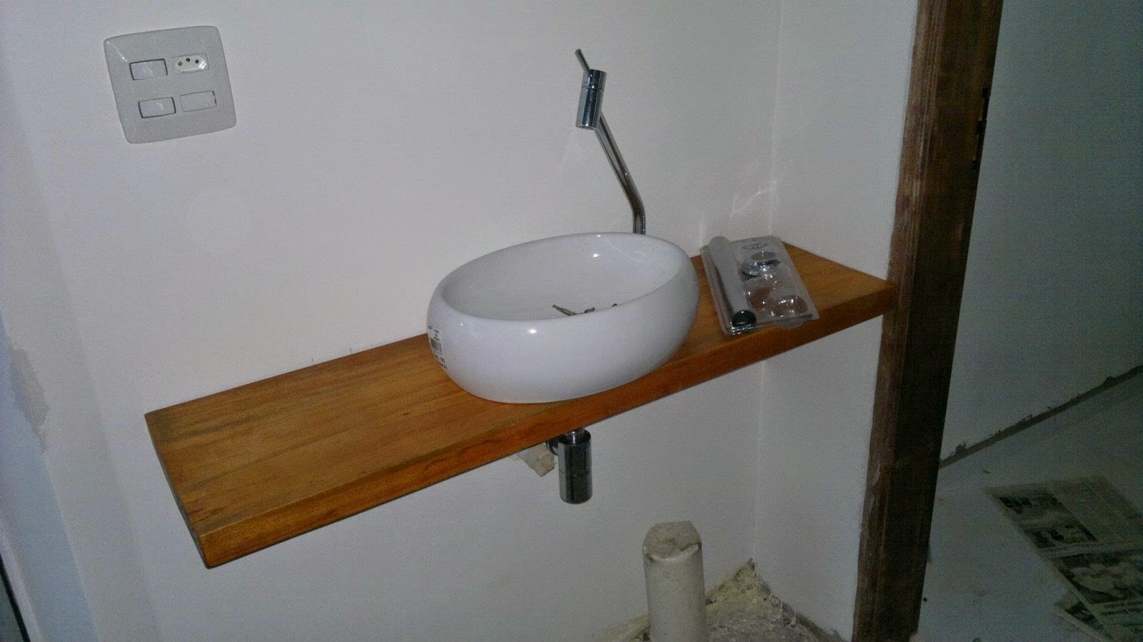 Faça você mesmo Lavabo de Madeira para Pia de Sobrepor D tudo um POR # Pia Banheiro Pronta Faça você mesmo Lavabo de Madeira para Pia de Sobrepor D tudo um POR # Pia Banheiro Pronta