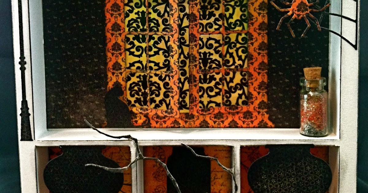 Thoughts from the Girls A Halloween Mini Printers Tray