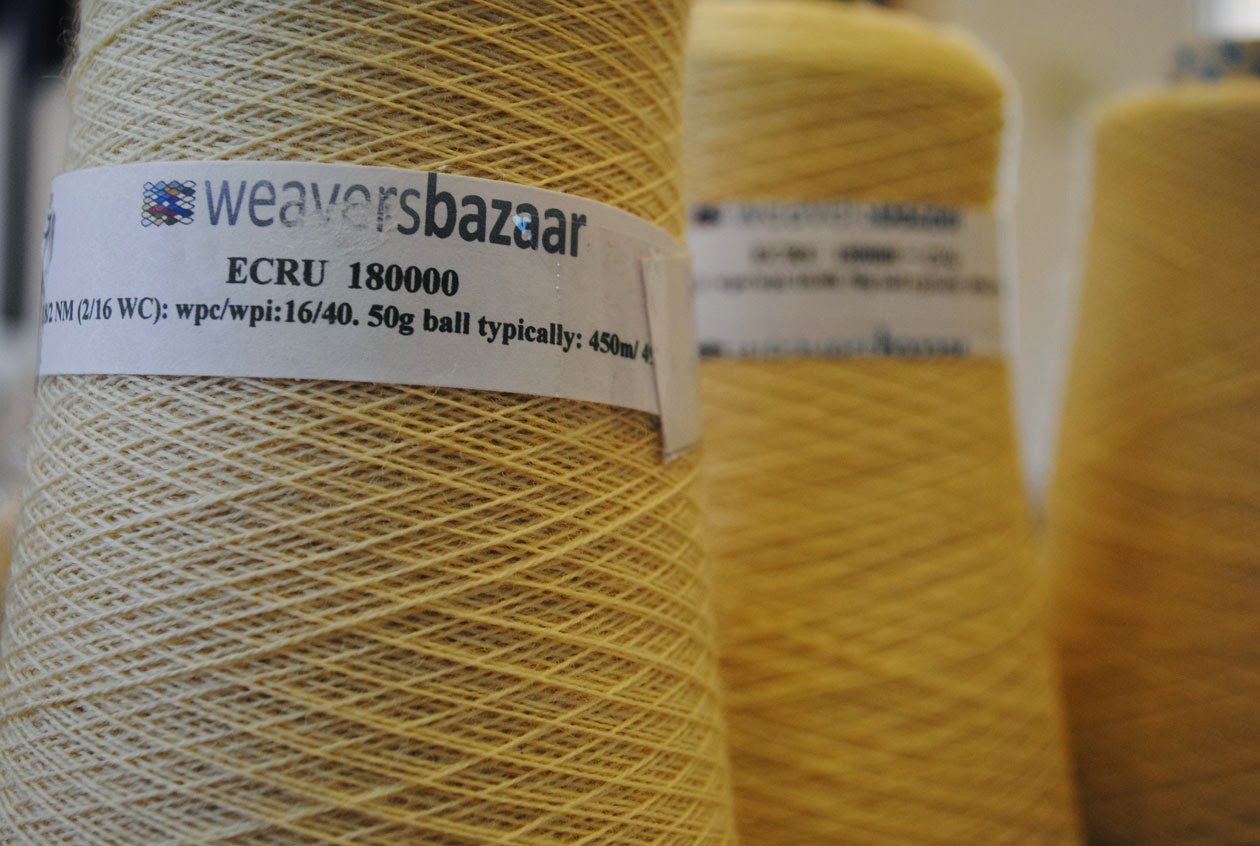 Rebecca Mezoff, Tapestry Artist Weavers Bazaar tapestry yarn and a new