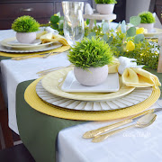 Green Grass & Sunshine Spring Table