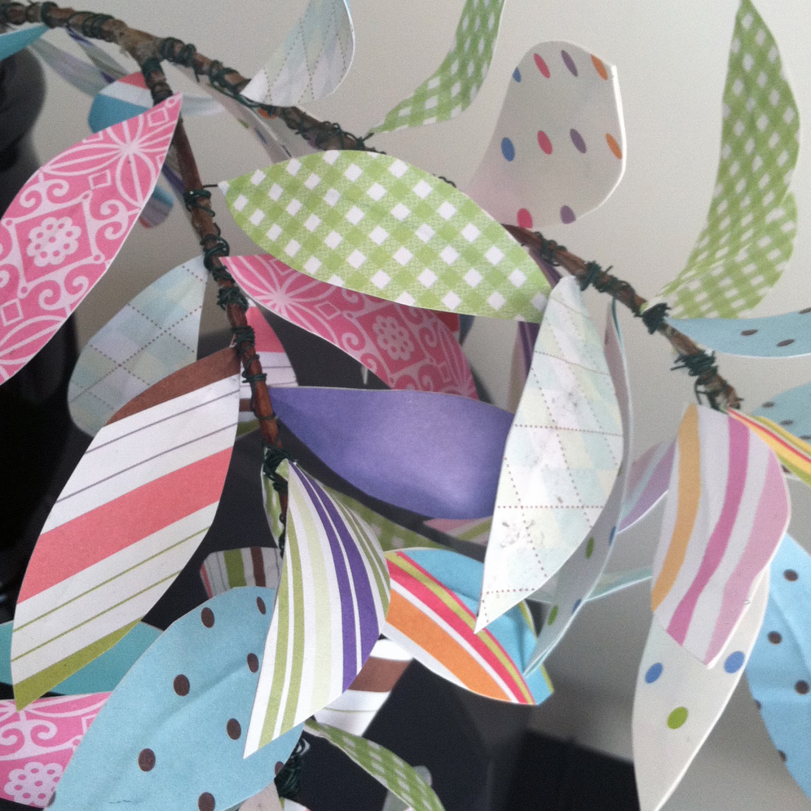 Apt. 723 DIY Scrapbook Tree