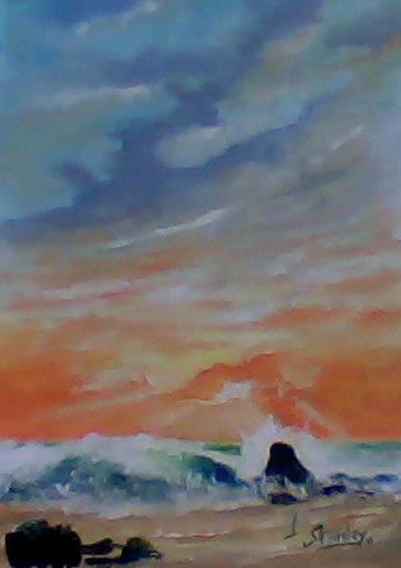 of a beach sunset is also ocean sunset drawing. of a beach sunset is also