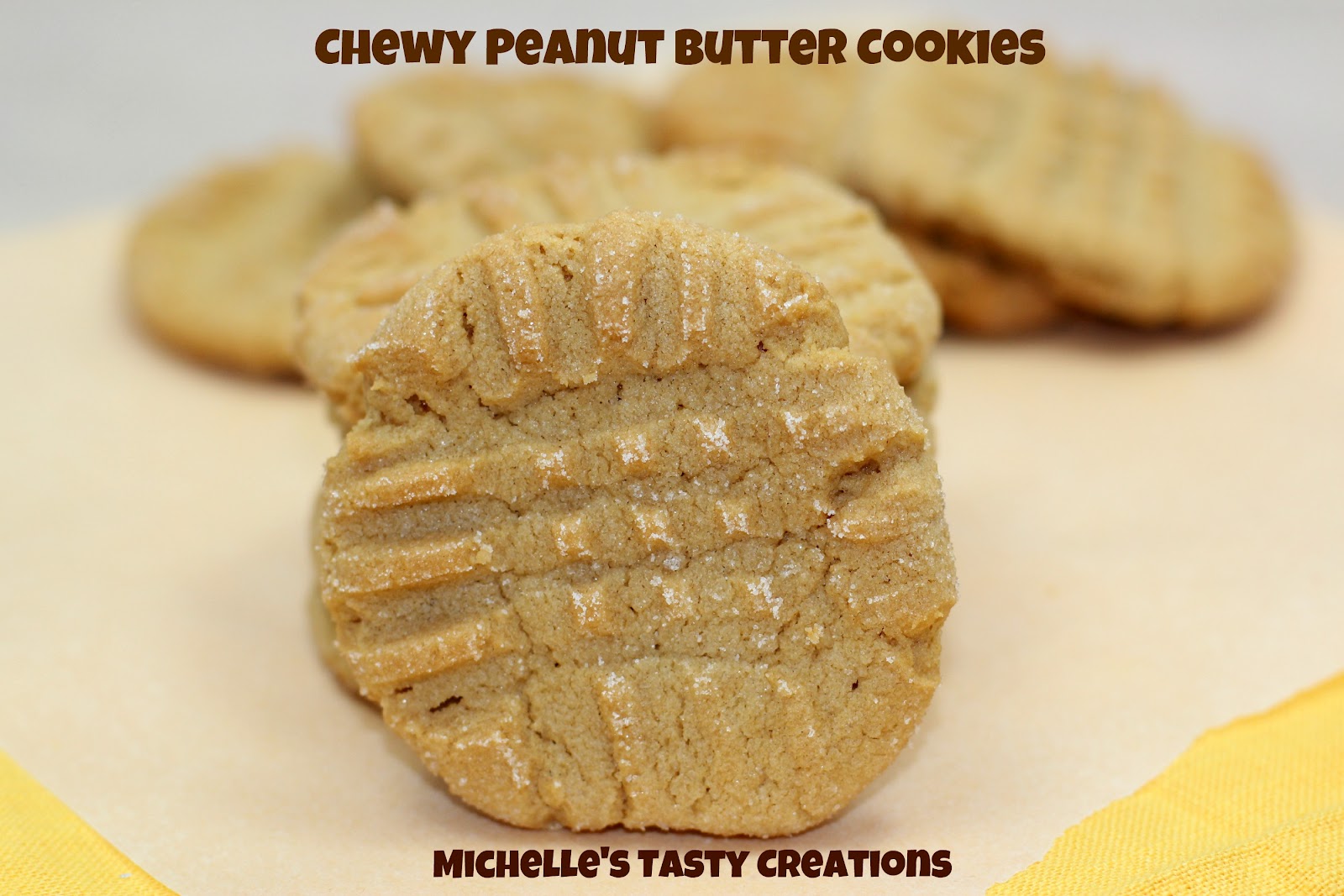 Michelle's Tasty Creations Chewy Peanut Butter Cookies