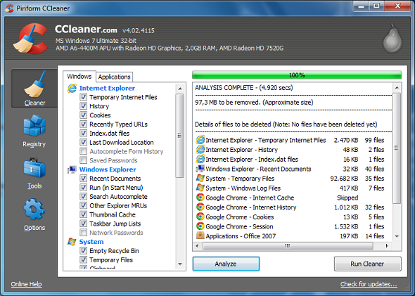 Download CCleaner 4.06.4324 Final Update Terbaru