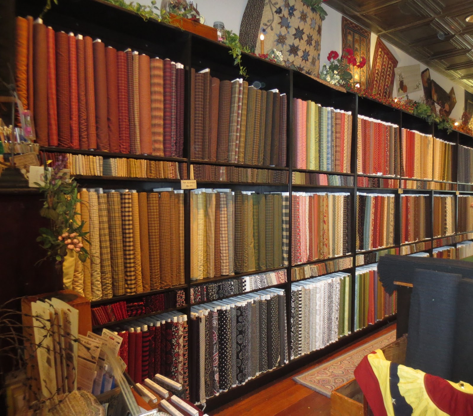 Kindred Quilts One day of driving, shopping, and laughing...