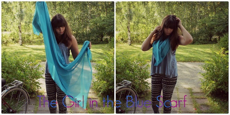 The Girl in the Blue Scarf