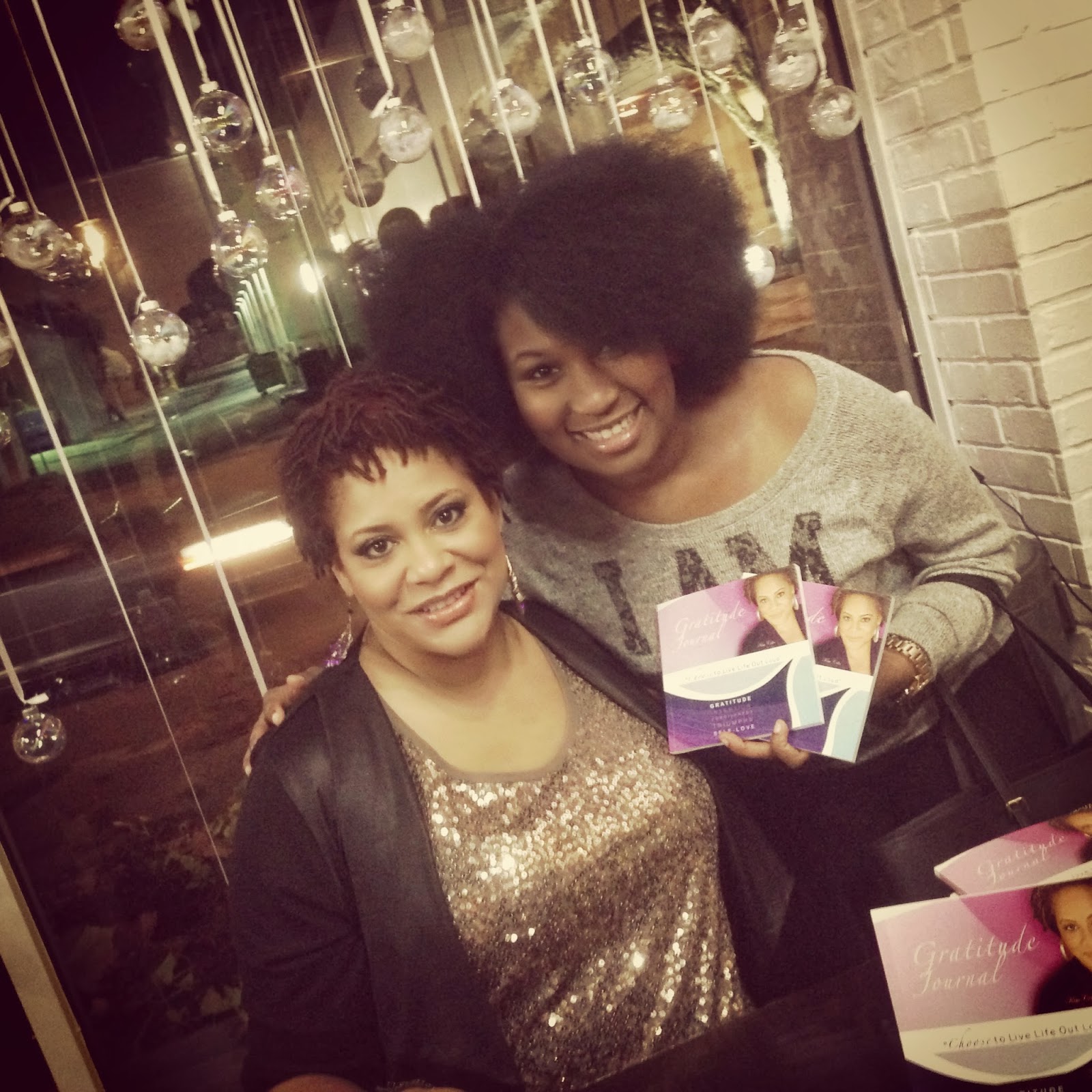 Tierra Nicole Kim Coles Book Singing At Natural Resources Salon