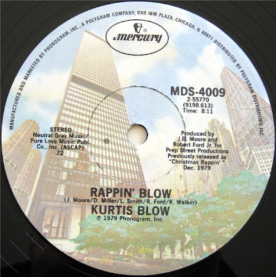 Kurtis Blow ‎– Rappin’ Blow (VLS) (1979) (320 kbps)