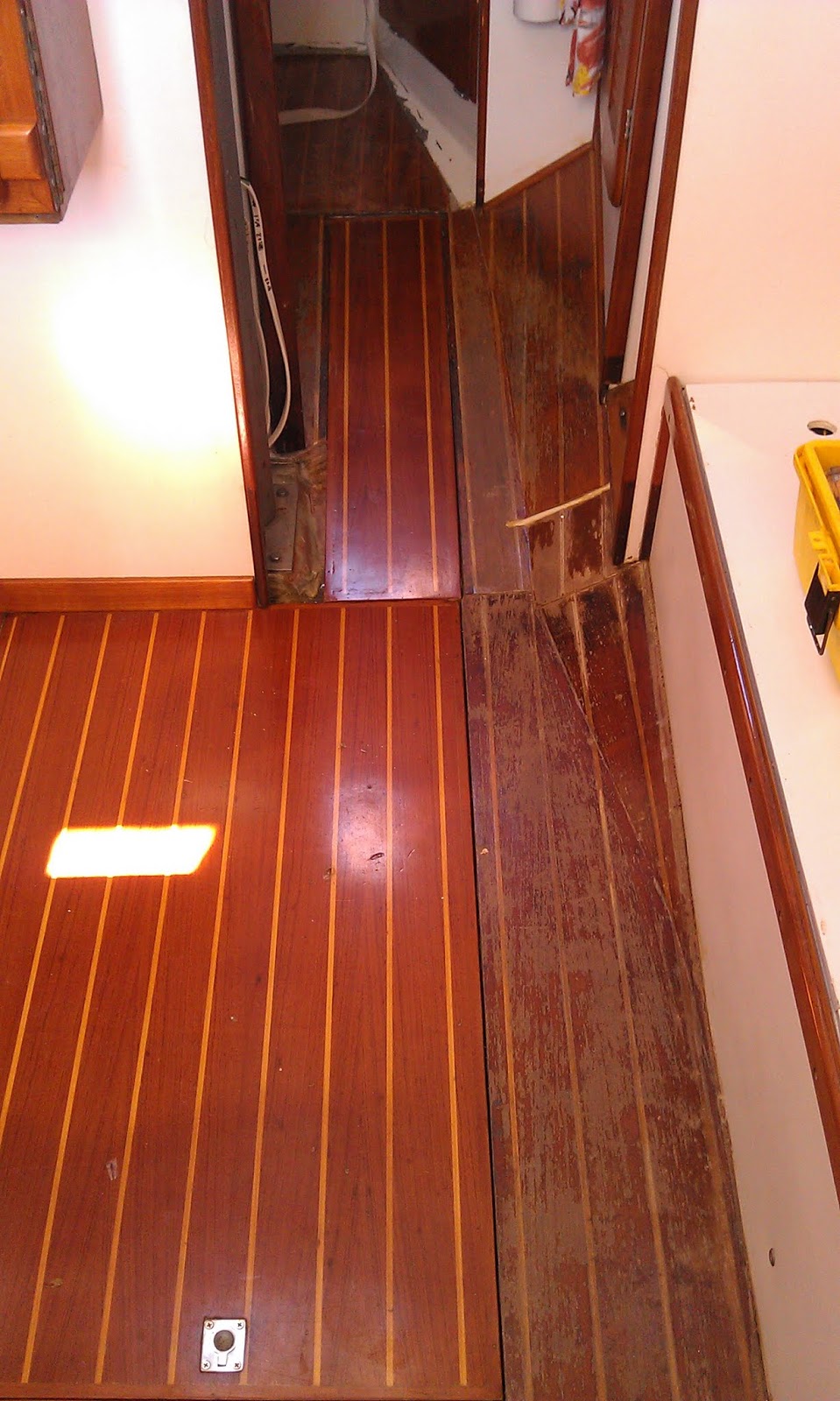Small Boat Projects Making Life Aboard Easier Cabin Sole
