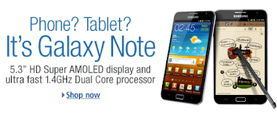 Samsung Galaxy Note Deals