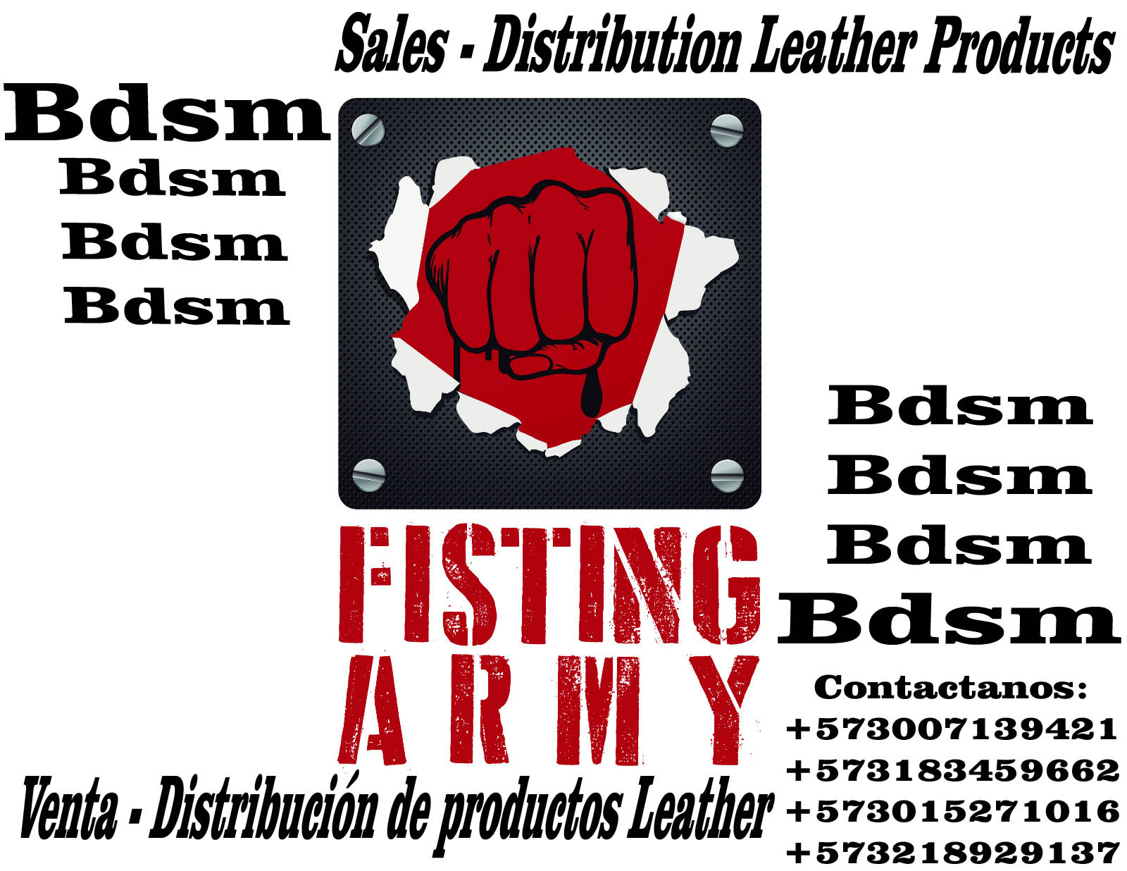Venta - Comercialización de productos Leather
