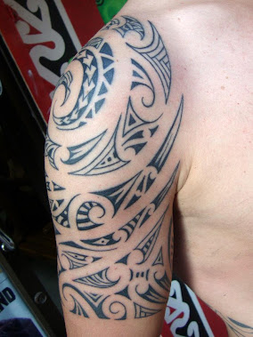 maori half sleeve tattoo thailand