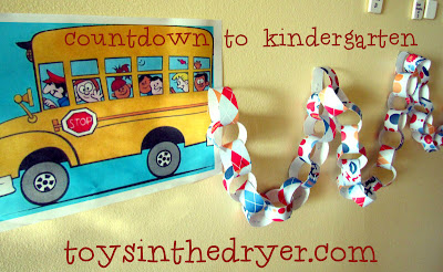 countdown to kindergarten