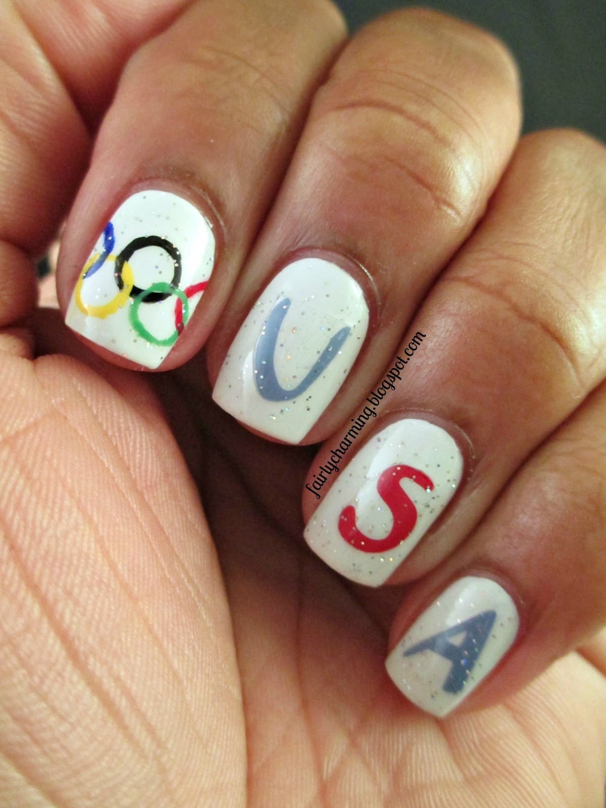 Fairly Charming Nailed Kit Olympic Decals!