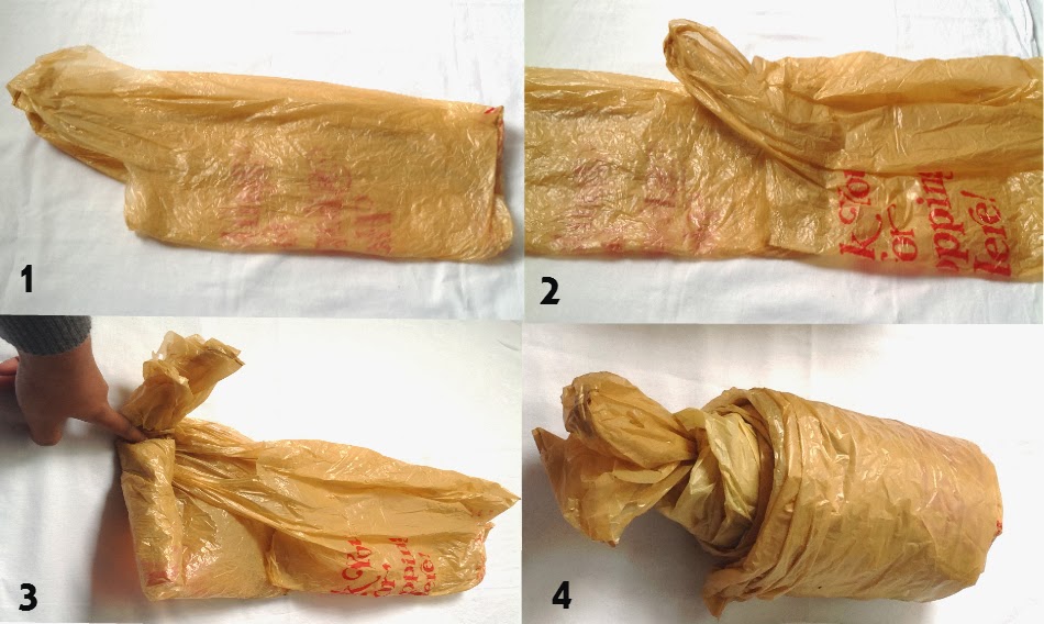 Vikalpah How to organize plastic bags