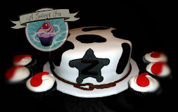 Western Theme Baby Shower Cake & Cupcakes