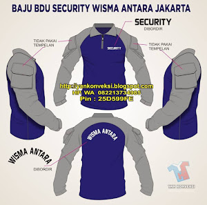 BAJU BDU SATPAM