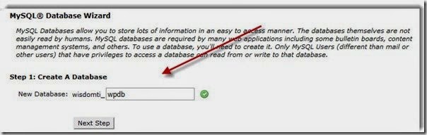 MySQL Database Wizard MySQL Database Wizard