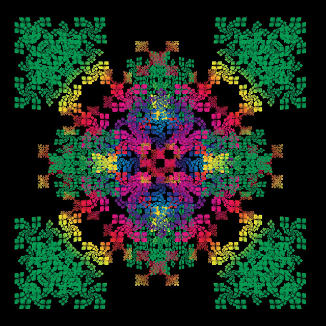 mandalas, fractales, patterns, efectos visuales, efectos opticos