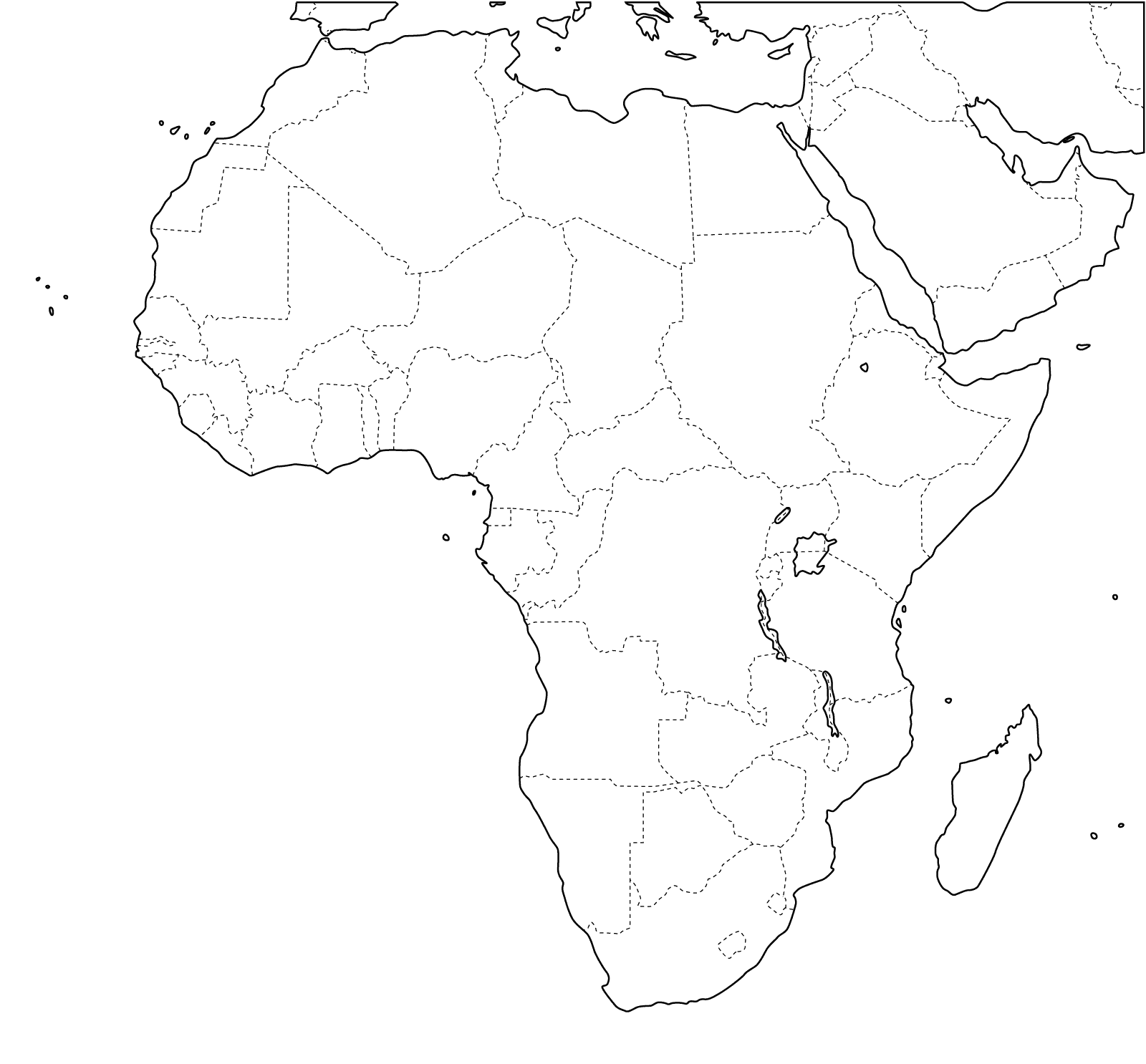 Afrika Landkarten Kostenlos Cliparts Kostenlos