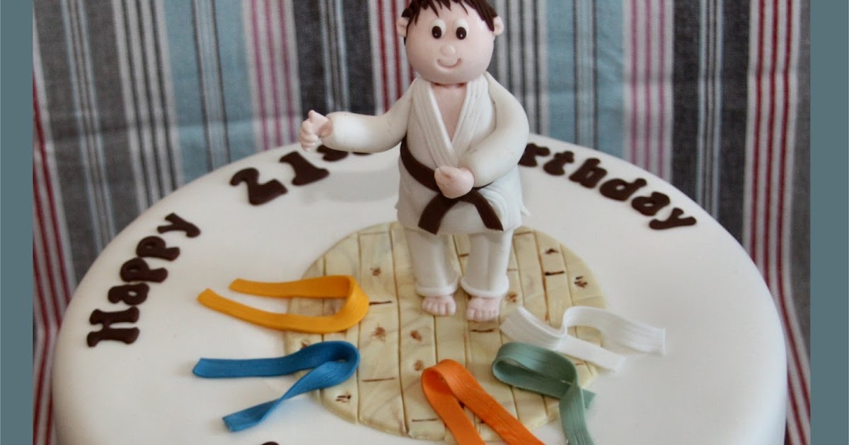 the pink spatula Judo cake…. the pink spatula Judo cake….
