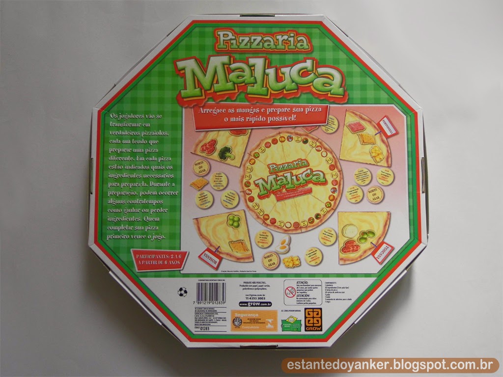Pizzaria Maluca Regras Do Jogo 9320