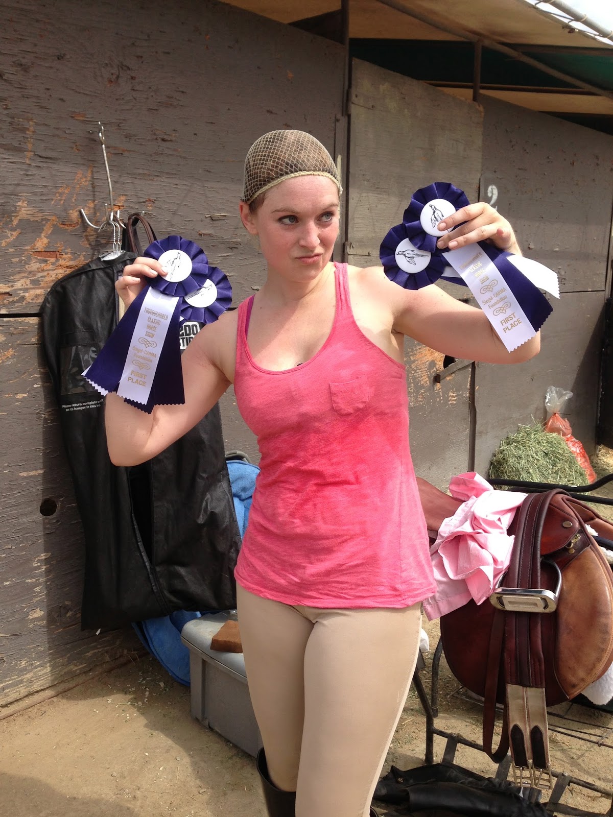 A Girl's Best Friend Horse Show Fun