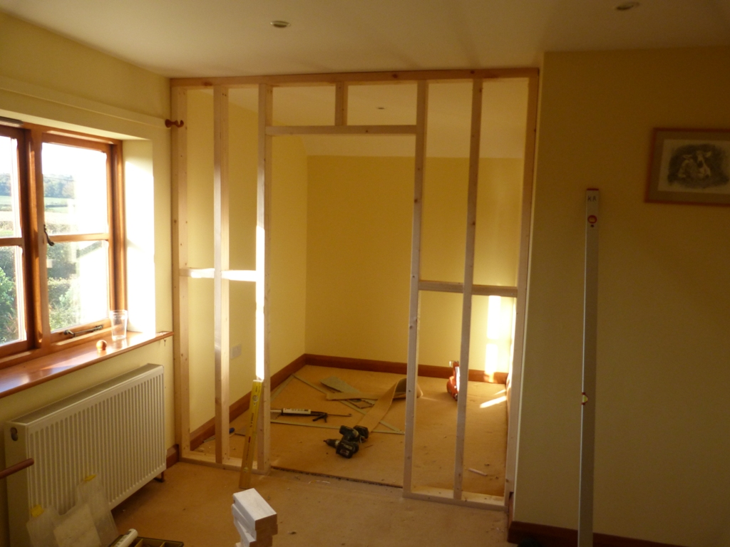 Sawdust In My Socks Building A Stud Wall Step By Step