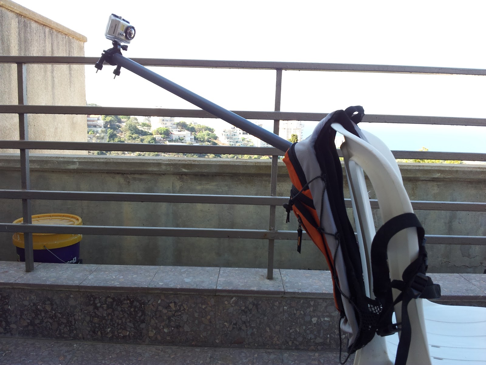 How to make a cool GoPro backpack mount