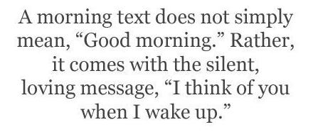 Text you love someone good to morning 2021 Most