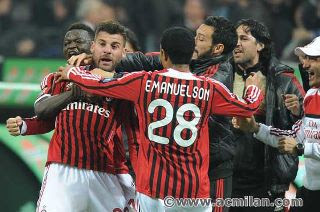 dailymotion video hasil skor pertandingan bigmatch ac milan juventus 26 februari 2012 imbang 1 - 1 semalam