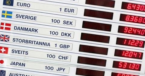 High street forex rates
