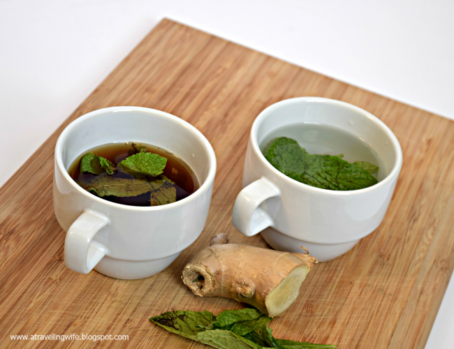 Ginger Mint Tea Two Ways
