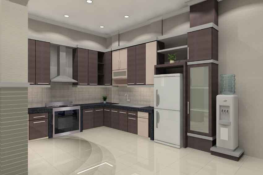 Contoh Gambar Desain Interior Dapur Minimalis | Desain Rumah Sederhana