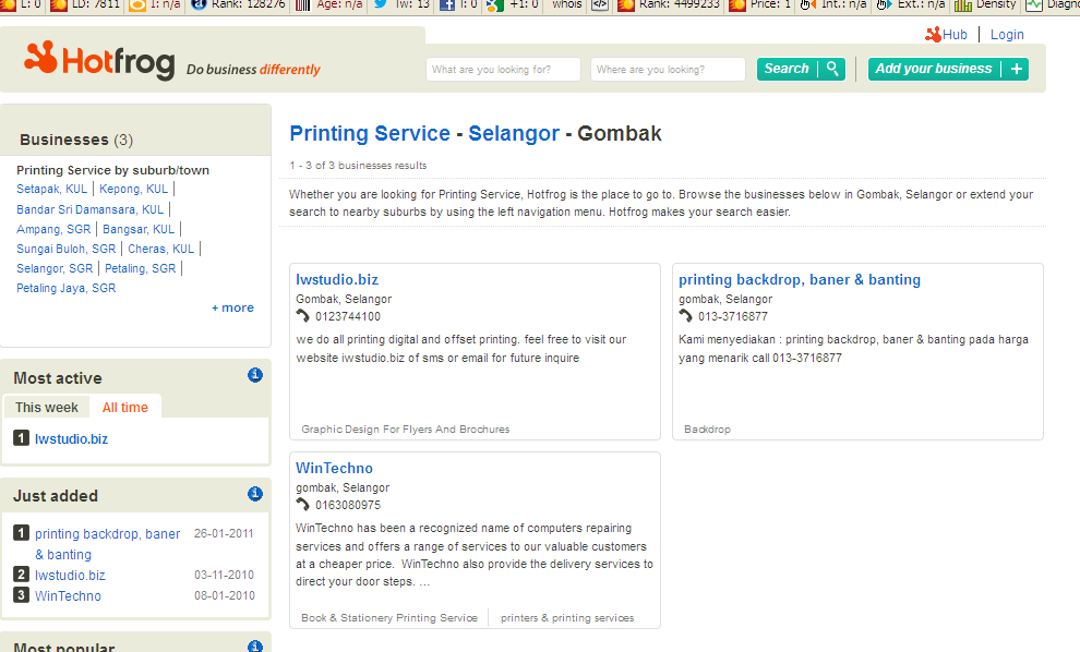printing gombak