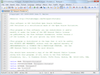 Notepad   6.1.6    NotepadppPortable.pn