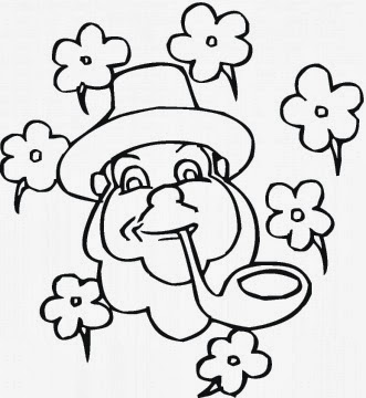 Dibujos de San Patricio para Colorear, parte 4 Dibujos de San Patricio para Colorear, parte 4