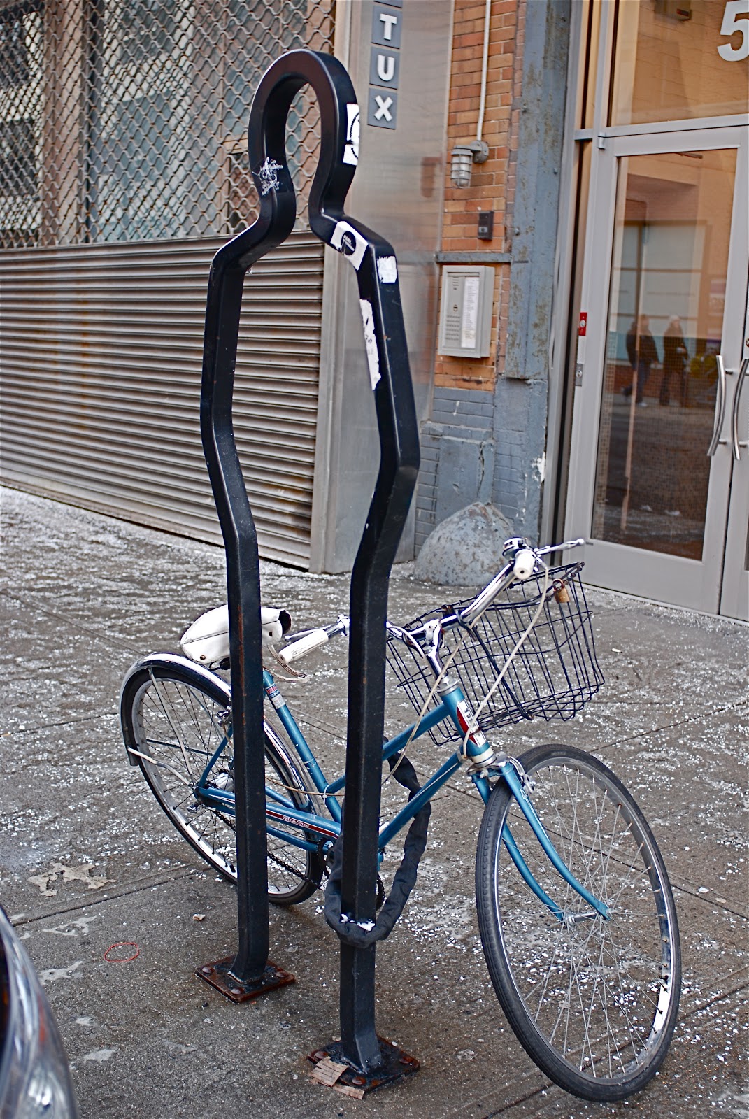 NYC ♥ NYC Musician and Avid Cyclist David Byrne's Bike Racks/Modern Art