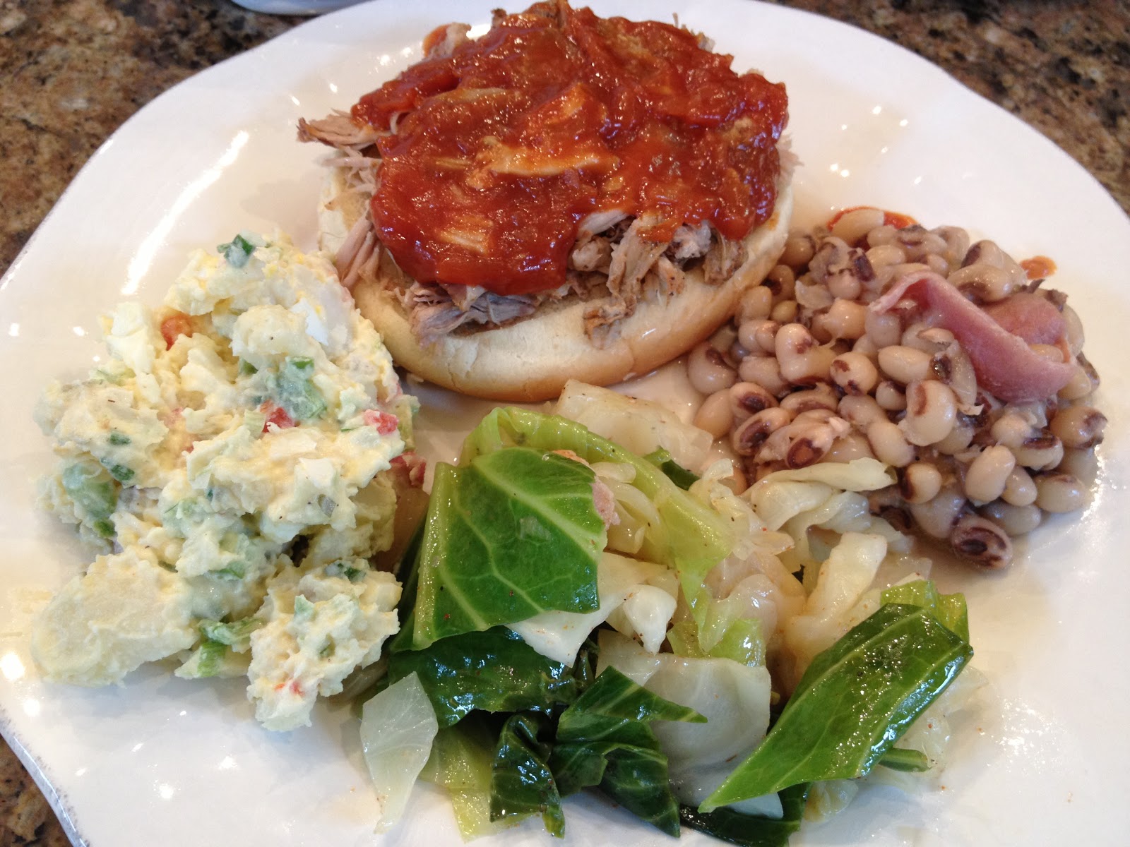 Little Magnolia Kitchen PAULA DEEN'S PULLED PORK (adapted)