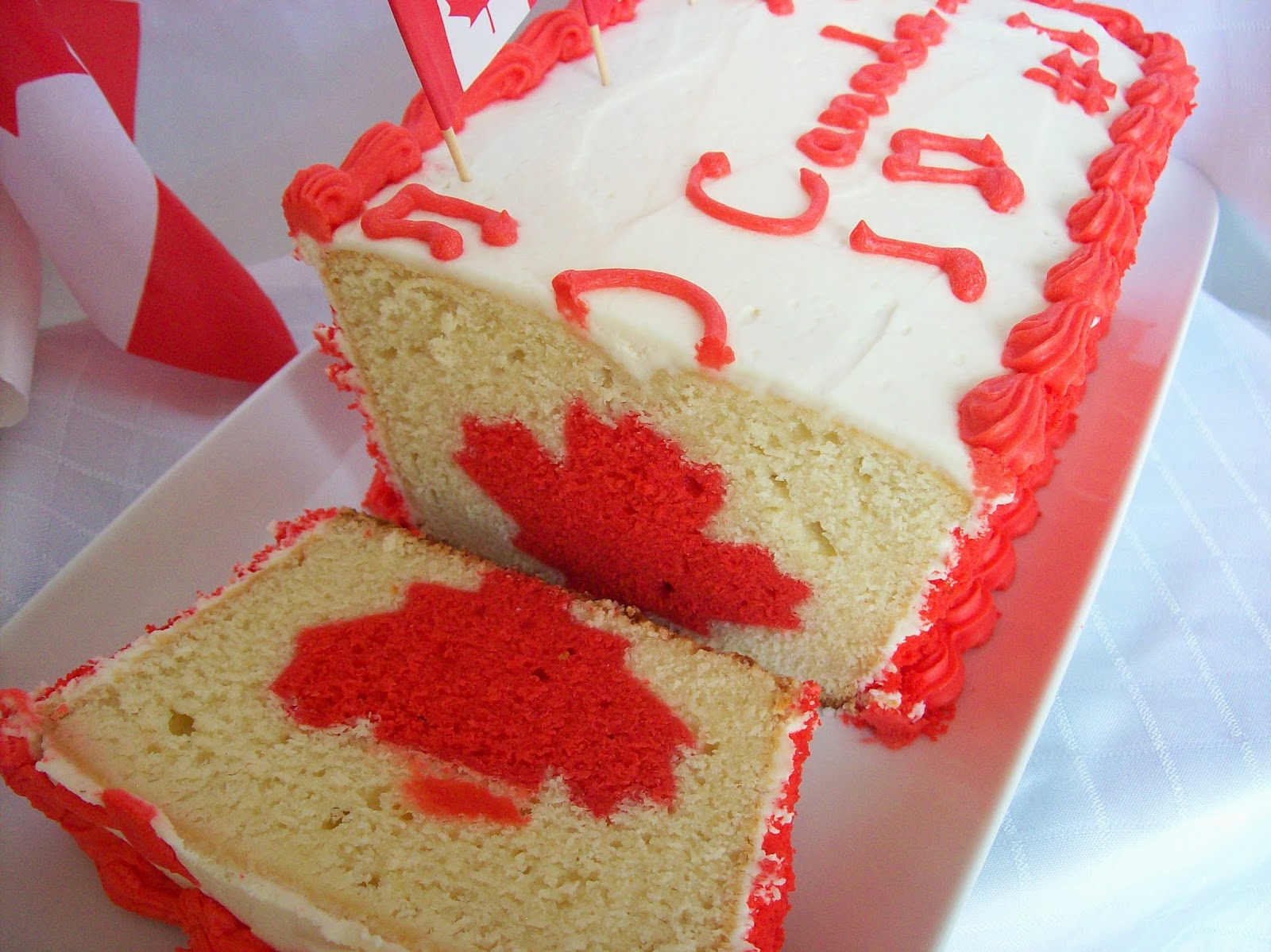 O Canada Day Cake