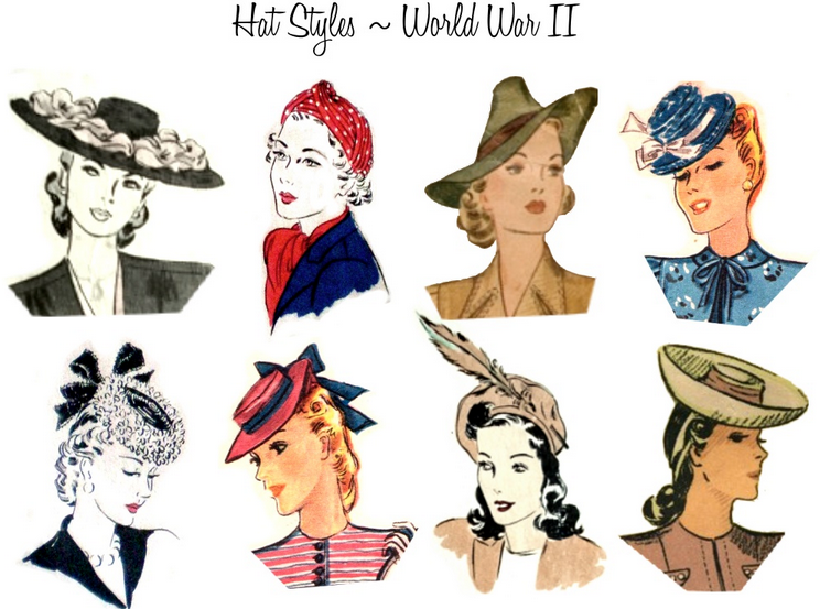 Fun 'N' Frolic Women's Hats Through the Years