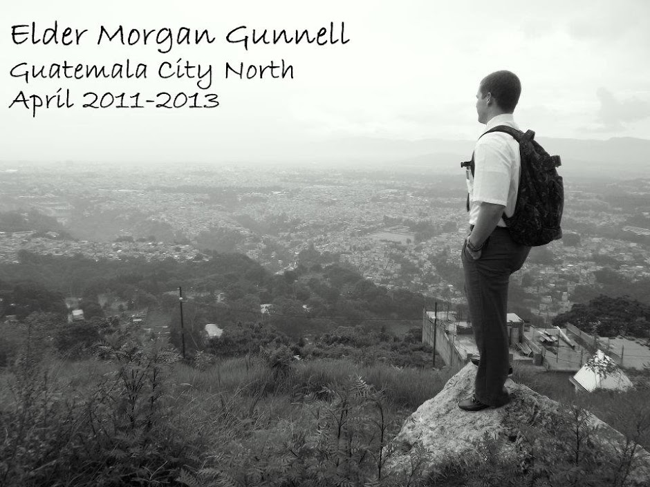 Elder Morgan Gunnell's Mission