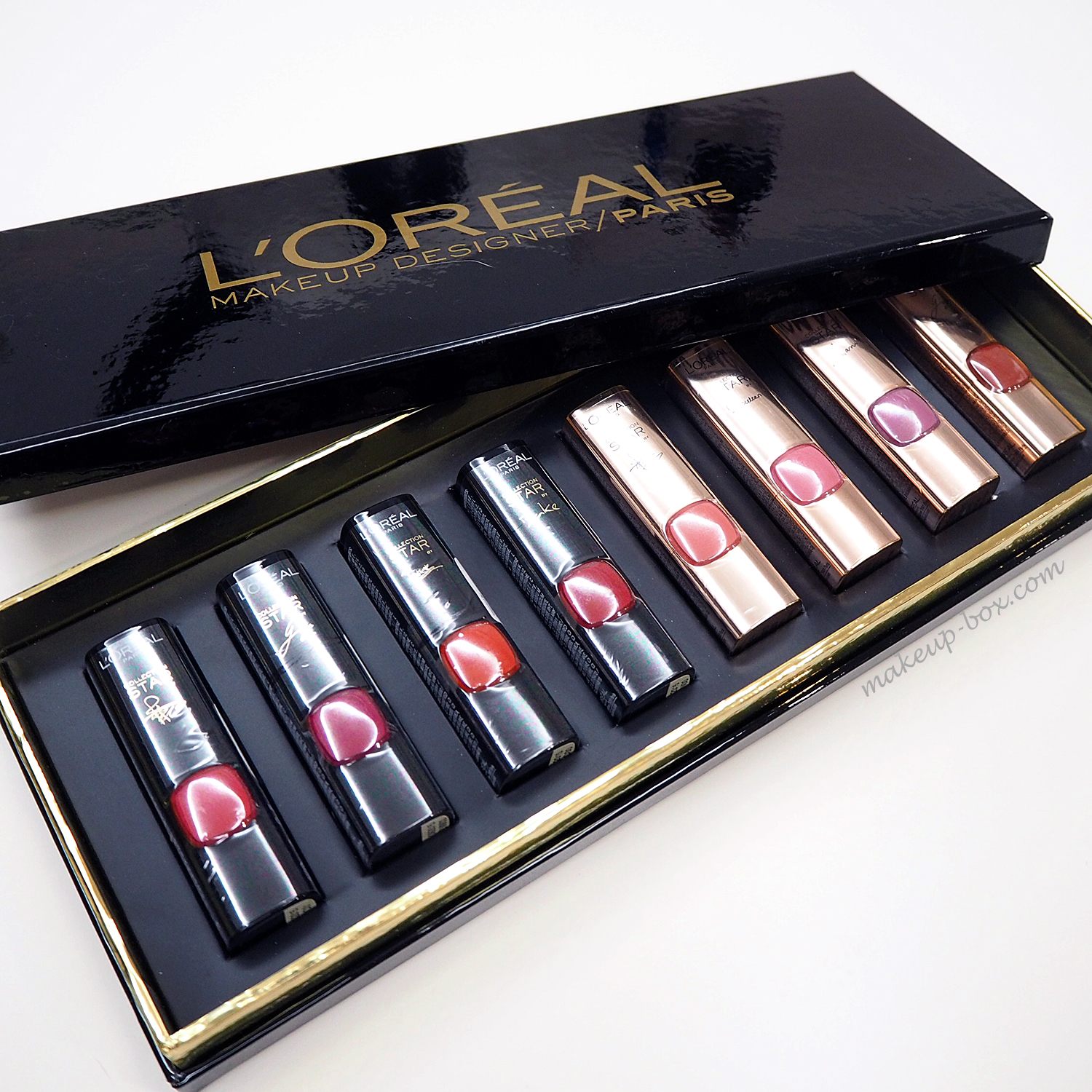 The Makeup Box L'oreal Colour Riche Star Collection Lipsticks