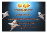 wording ideas for Halloween party