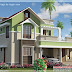 1785 sq.feet contemporary mix 4 bhk house