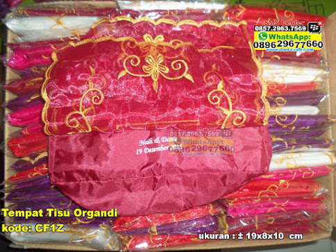 Tempat Tisu Organdi jual