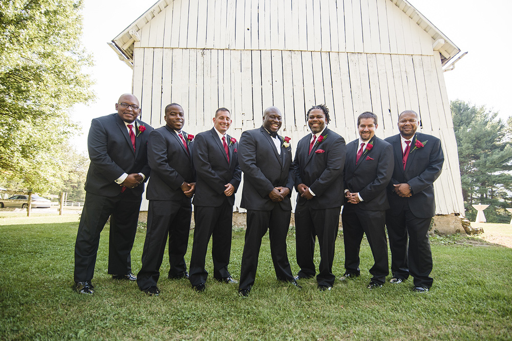 Front Royal Wedding Kevin and Tambi Reception at The Mint House