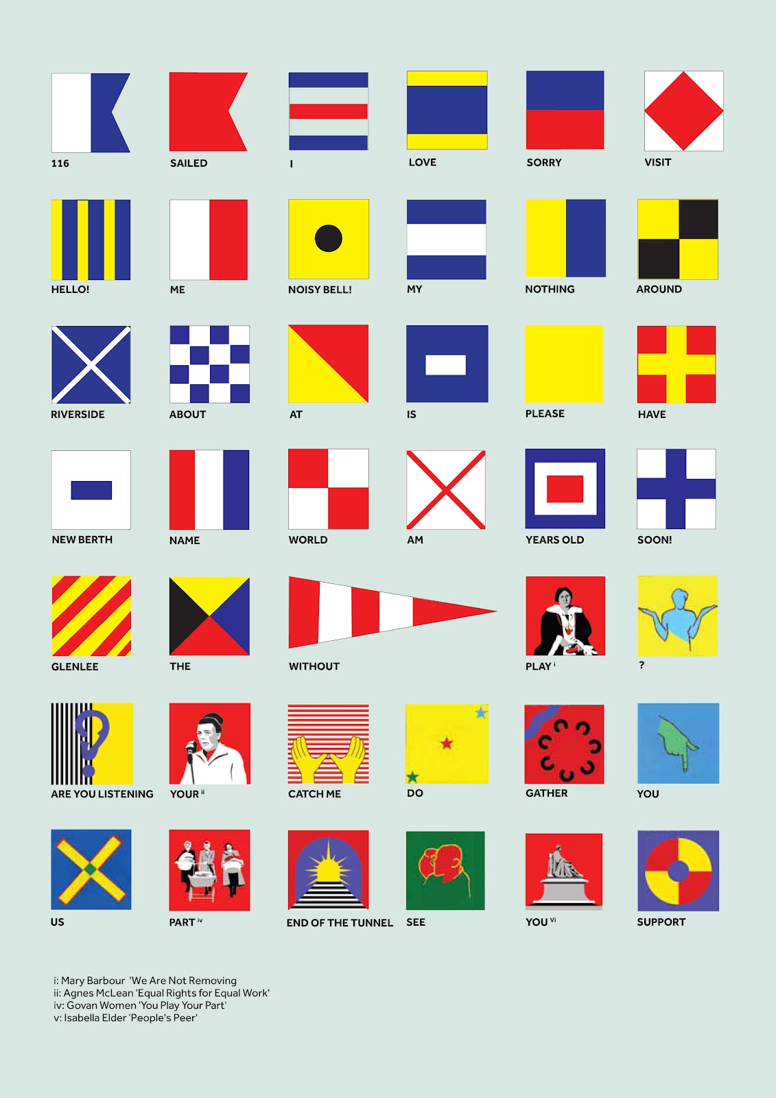 Nothing about us without us is for us Flag Signalling begins today!